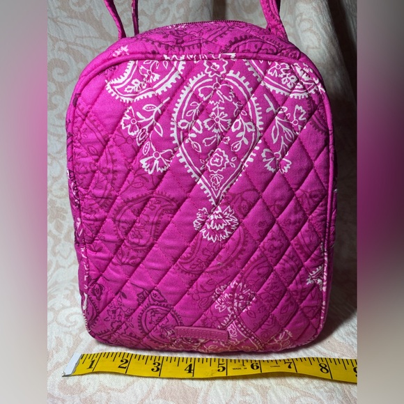 NWT Vera Bradley Stamped Paisley Pink Lunch Bag - Picture 9 of 9